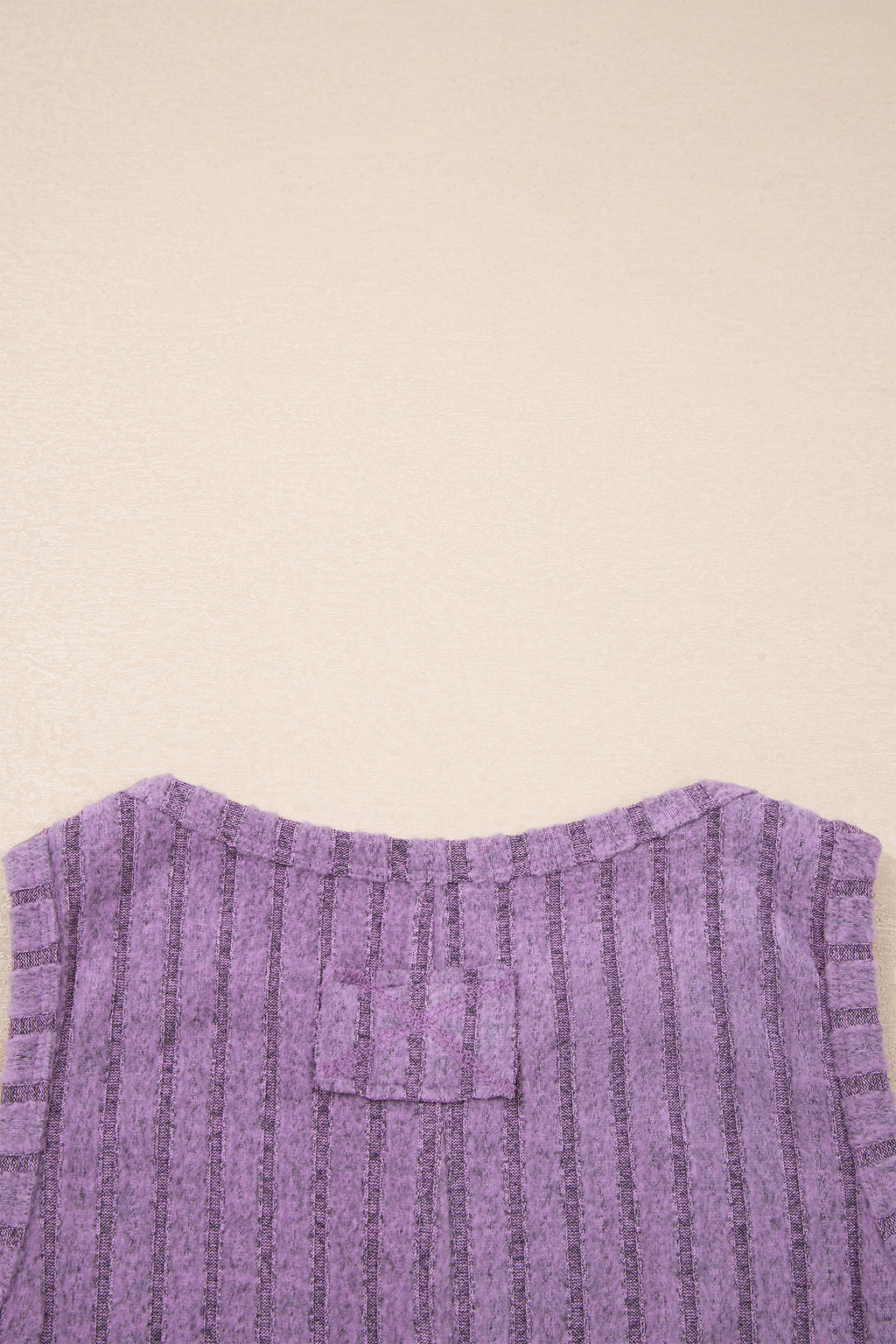 Camel Mineral Wash Ribbed Tank