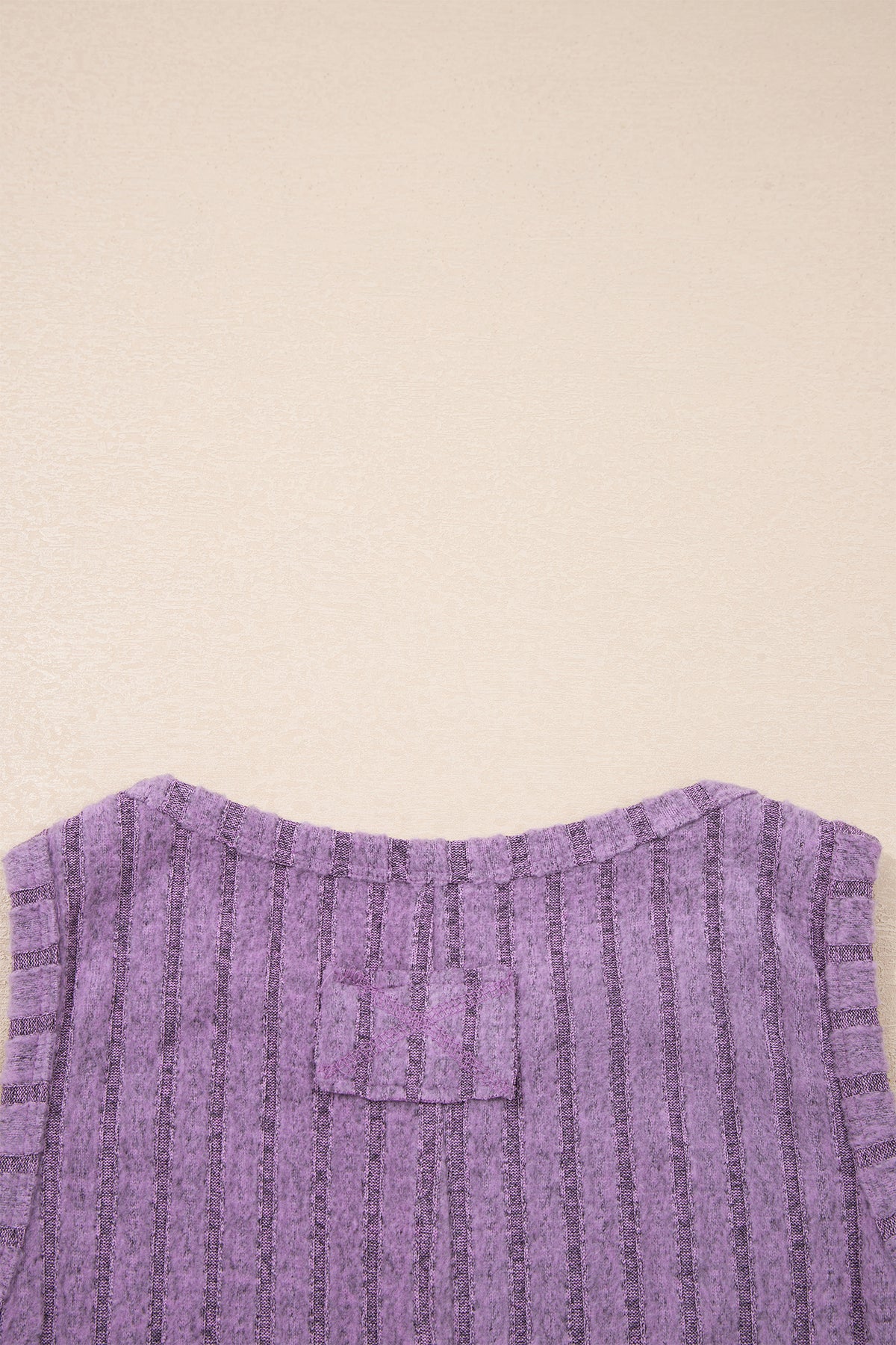 Camel Mineral Wash Ribbed Tank