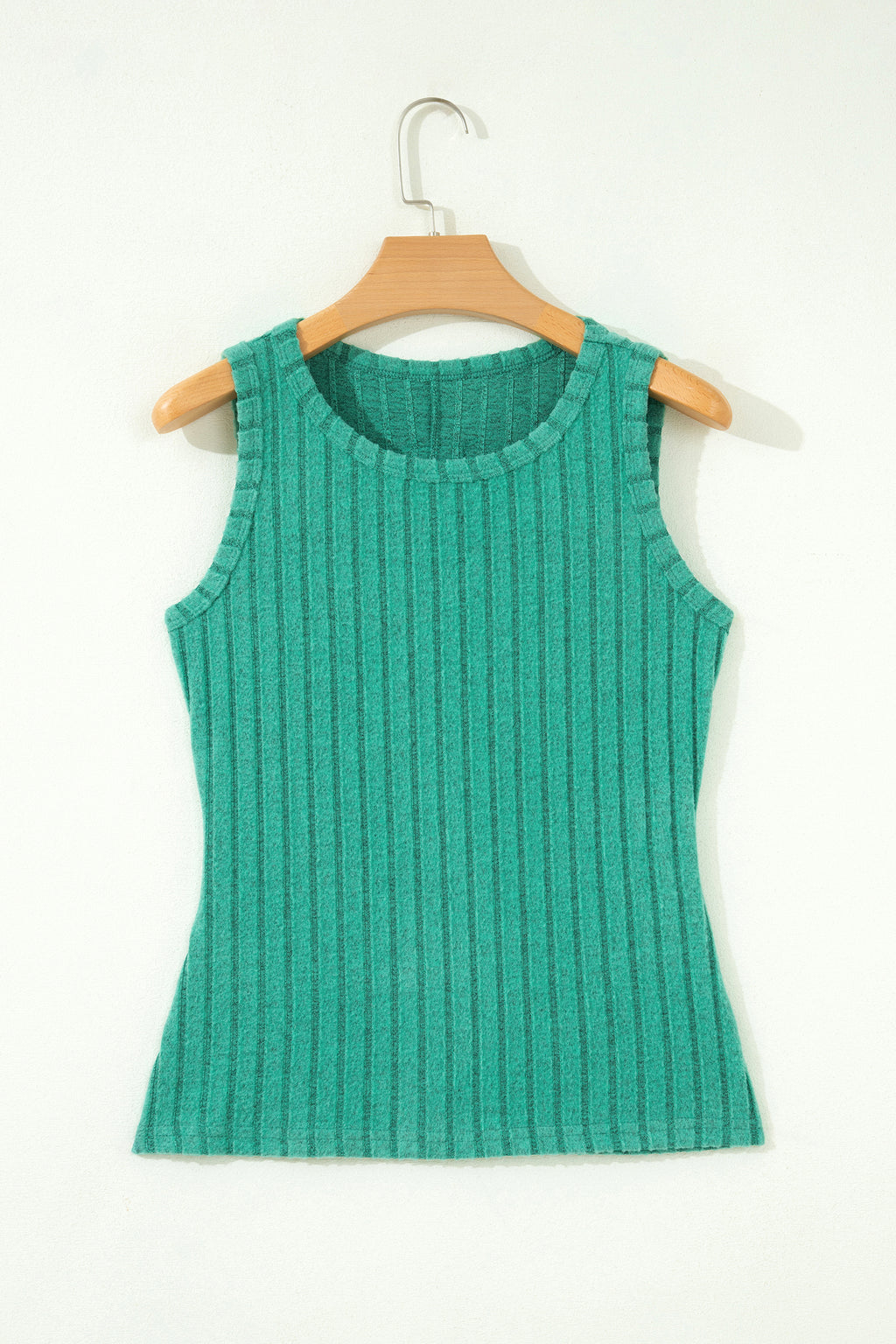 Camel Mineral Wash Ribbed Tank