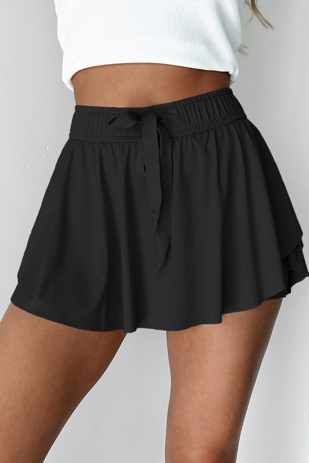 Everyday High-Waist Lined Skort