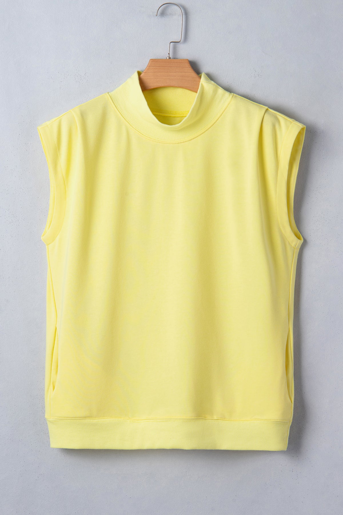 Everyday High Neck Cap Sleeve Top