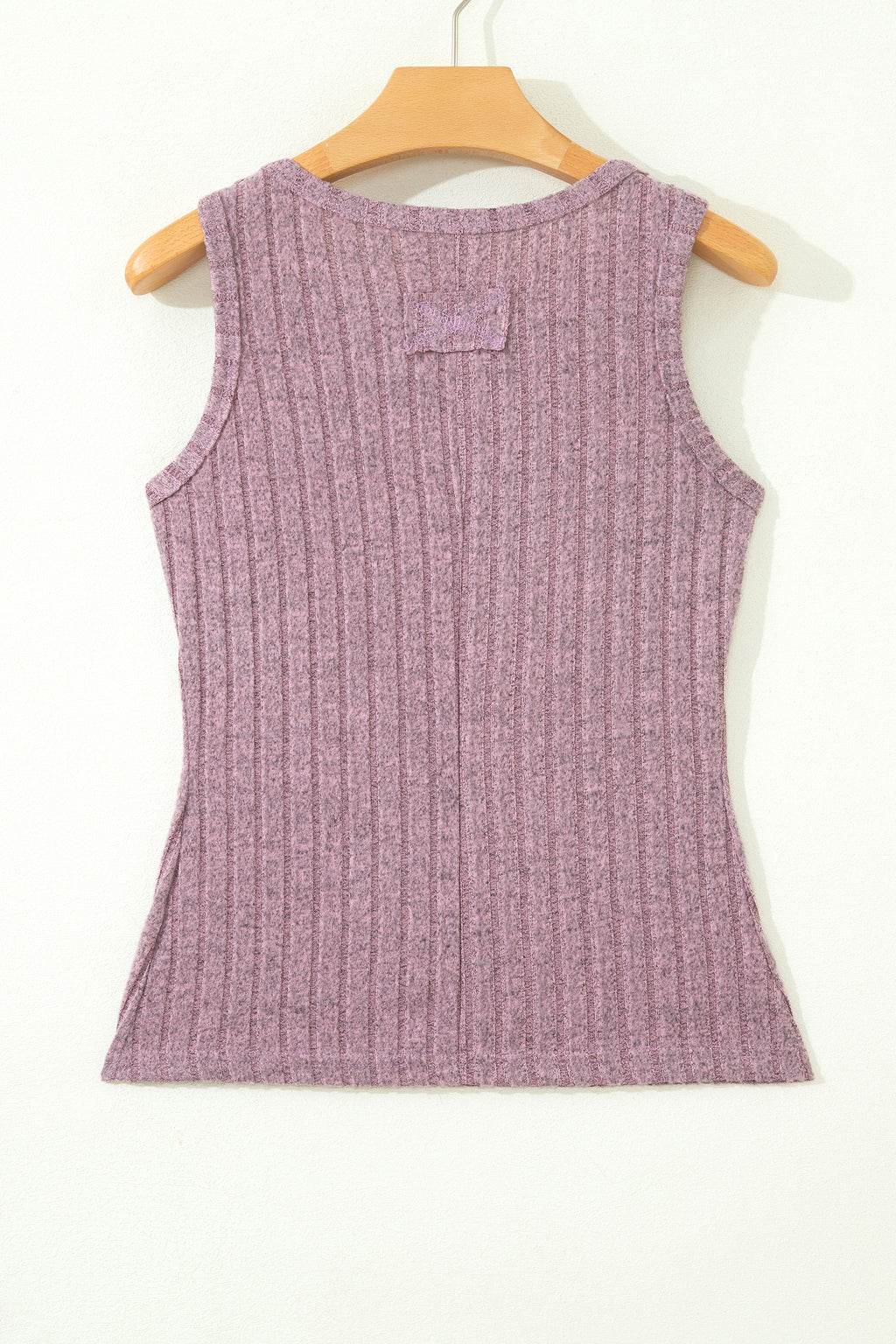 Camel Mineral Wash Ribbed Tank