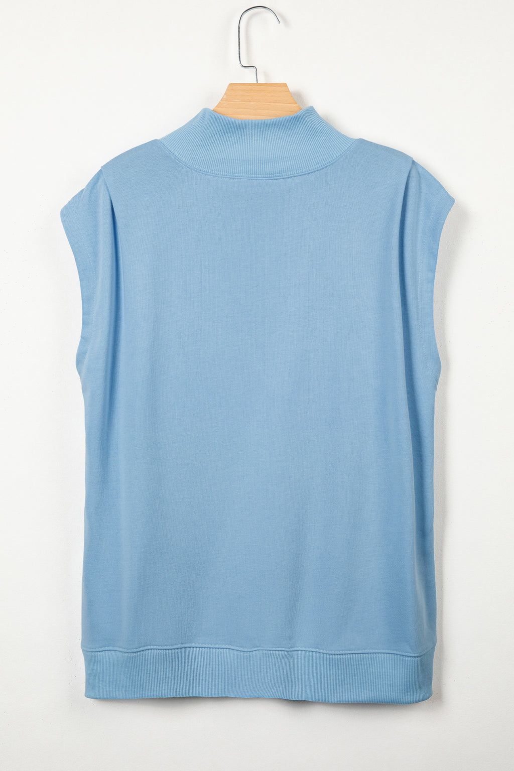 Everyday High Neck Cap Sleeve Top