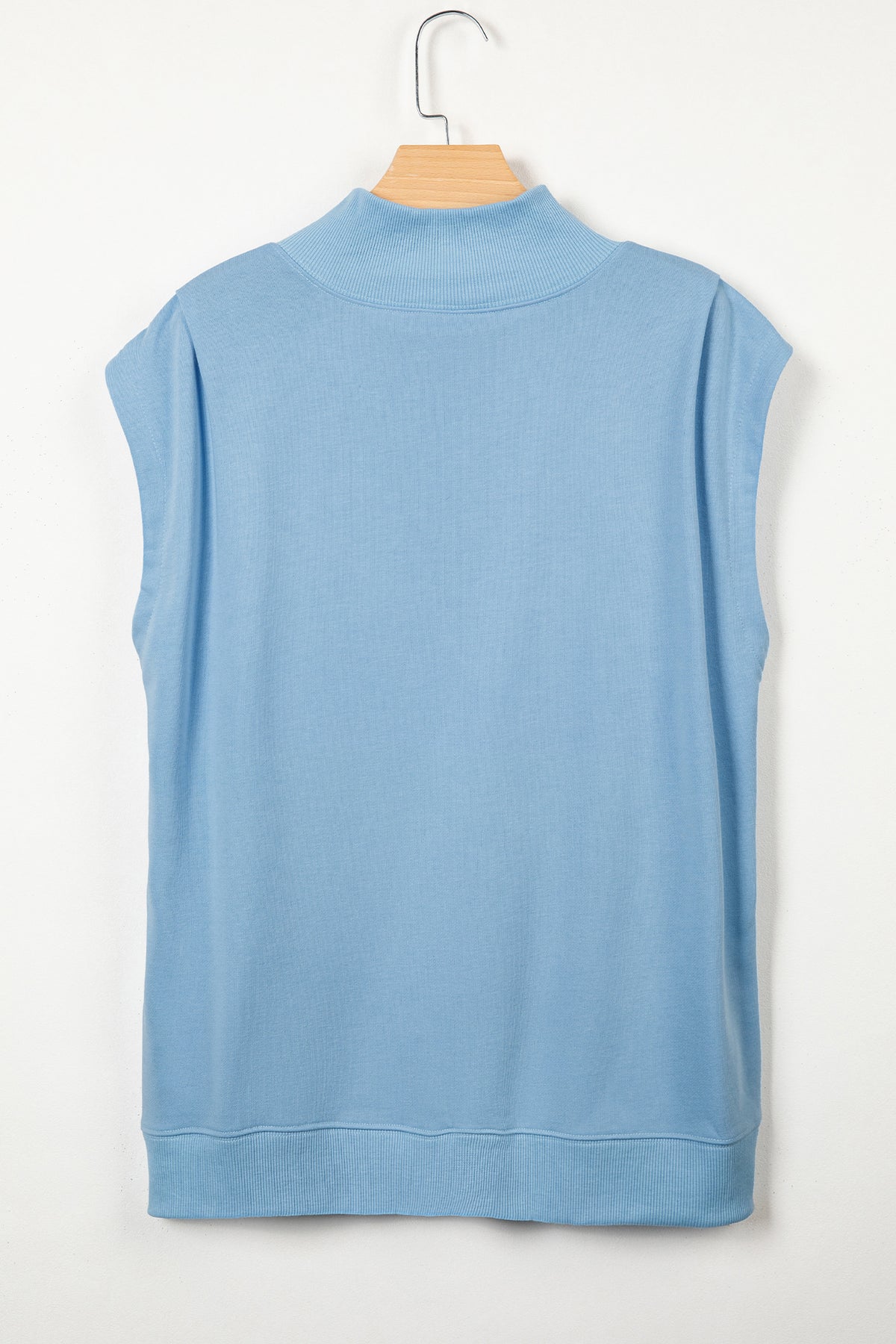 Everyday High Neck Cap Sleeve Top