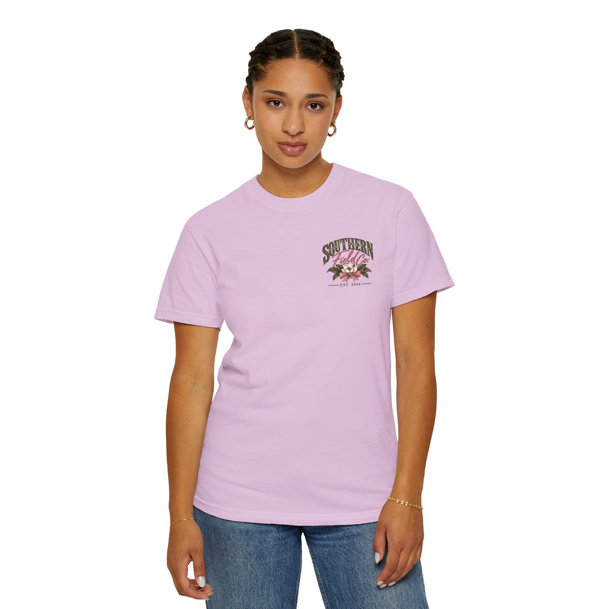 Southern Magnolia Bow Graphic Tee