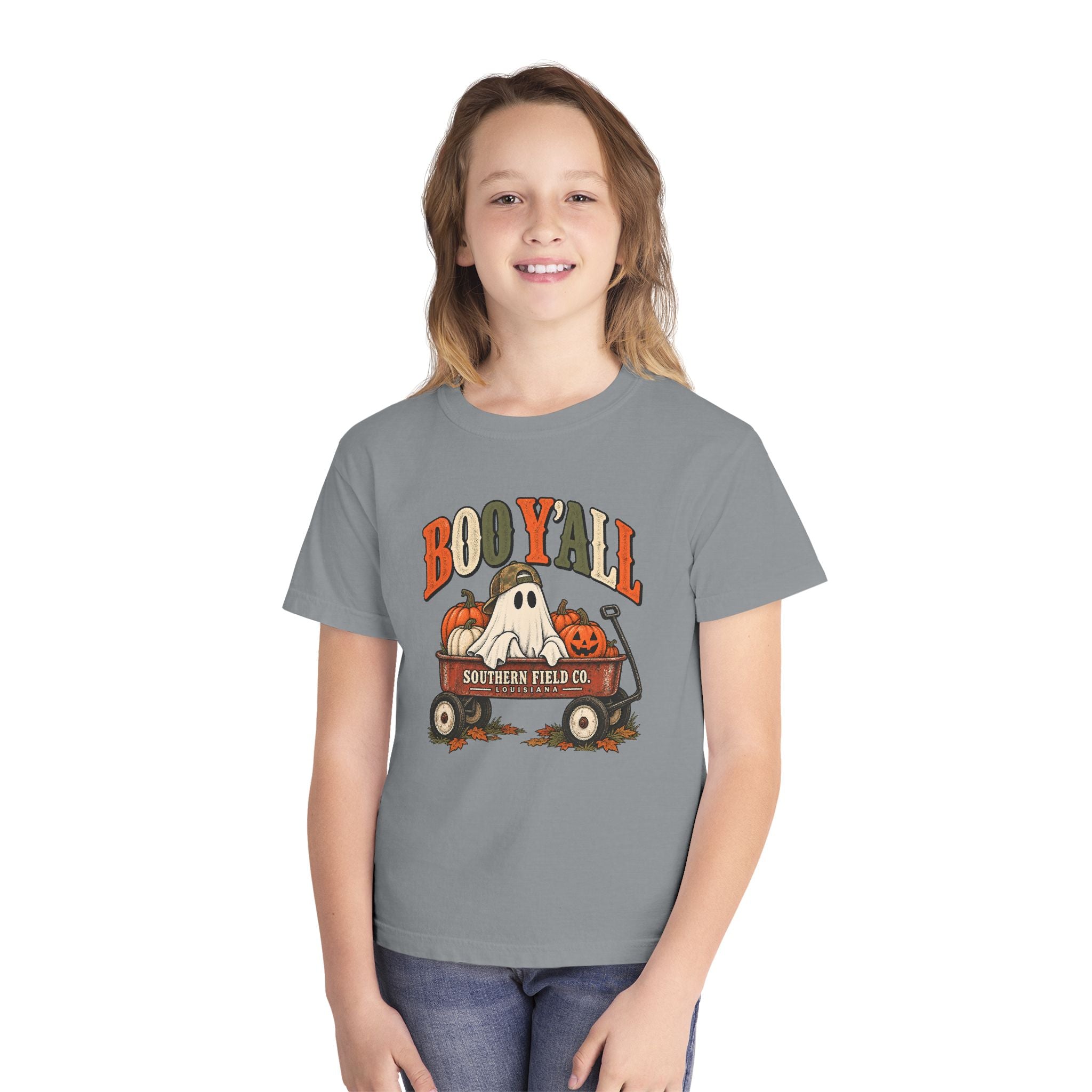 Boo Y’all Youth Graphic Tee