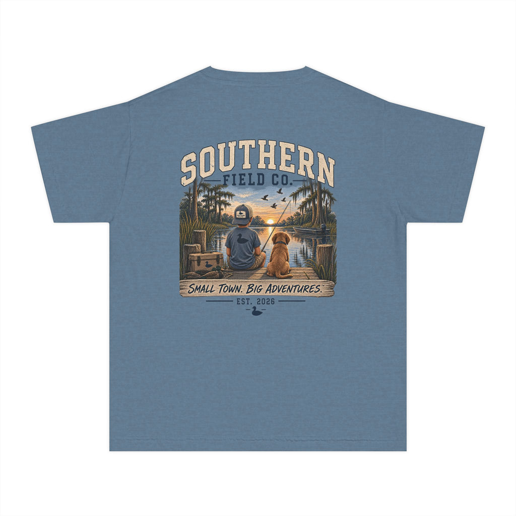 Southern Field Co. Small Town Big Adventures Youth Tee