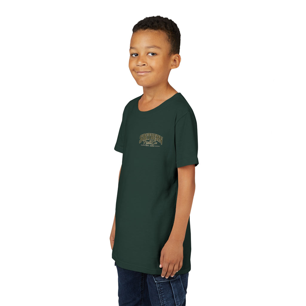 Boys Southern Bayou Sunset Graphic Tee