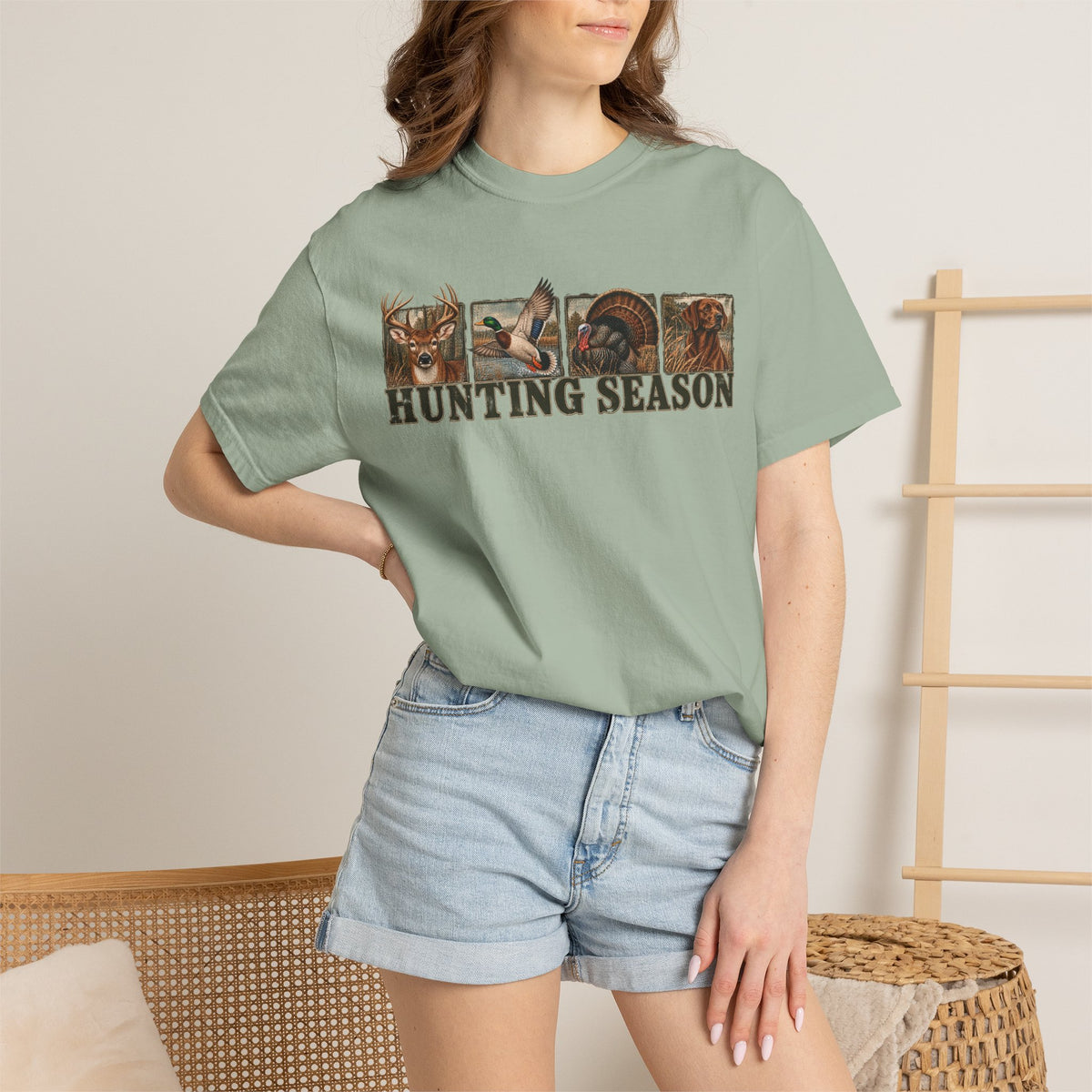 Vintage Hunting Season Outdoor Comfort Colors® Tee
