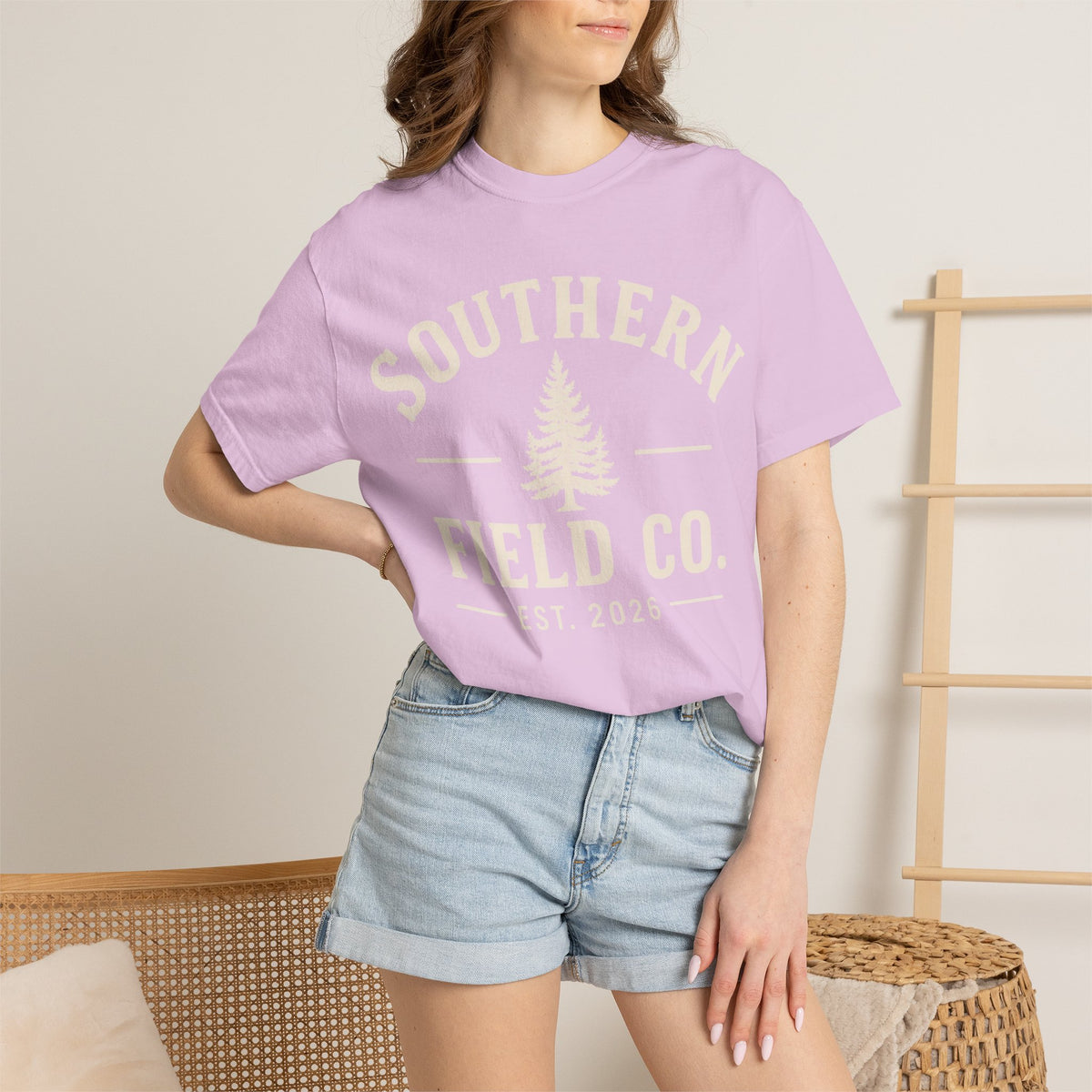 Southern Field Co. Heritage Comfort Colors® Tee – Orchid