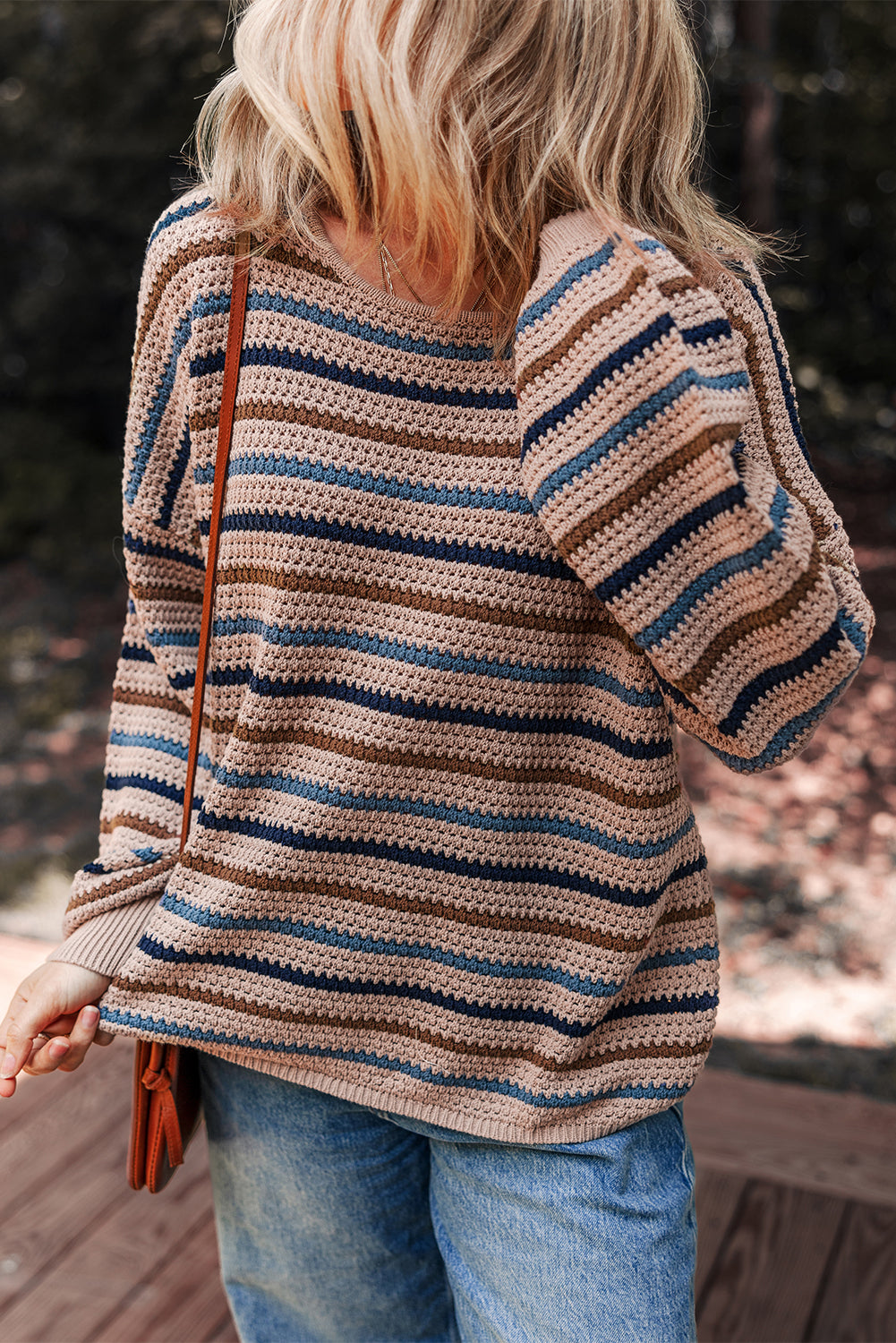 Meadow Stripe Knit Sweater