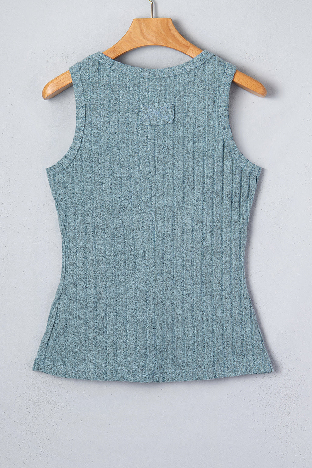 Camel Mineral Wash Ribbed Tank