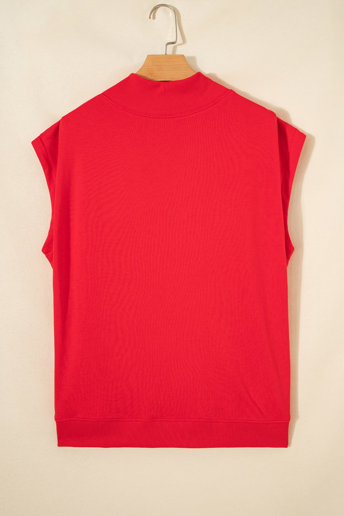 Everyday High Neck Cap Sleeve Top