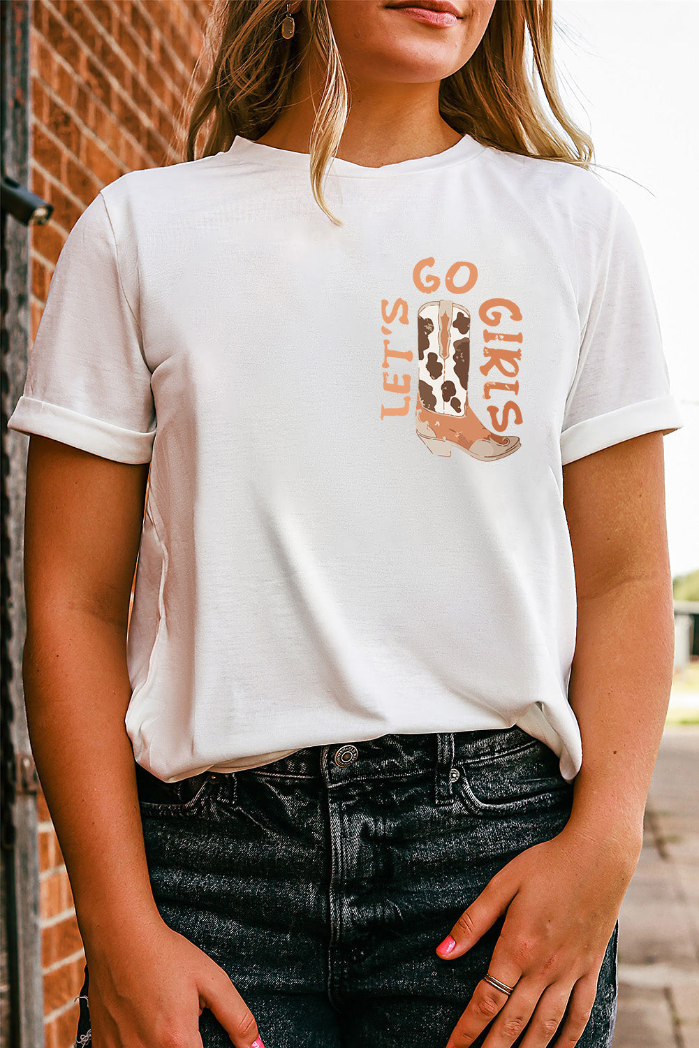 Cowboy Hat & Boots Graphic Tee