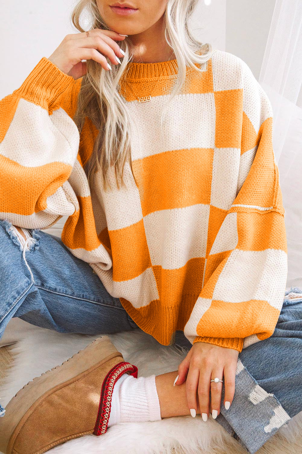 Women’s Heritage Checkered Sweater