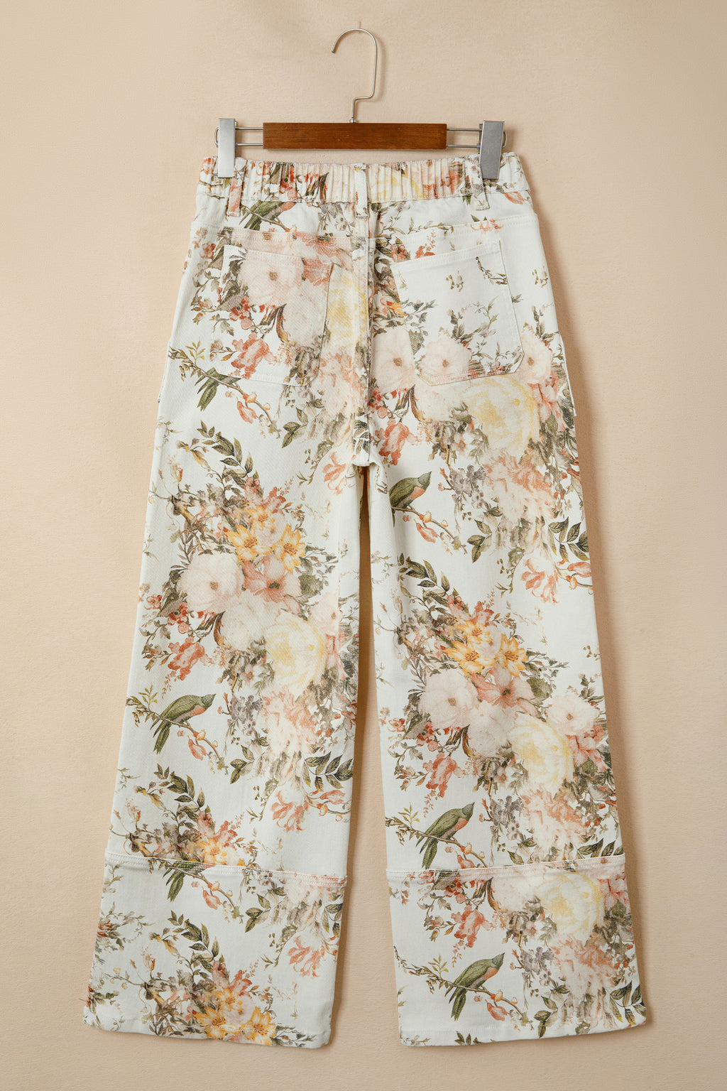 Floral Wide Leg Jeans