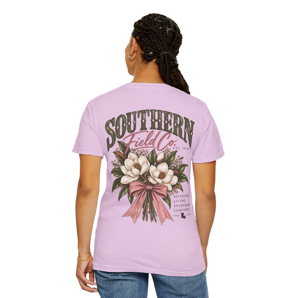 Southern Magnolia Bow Graphic Tee