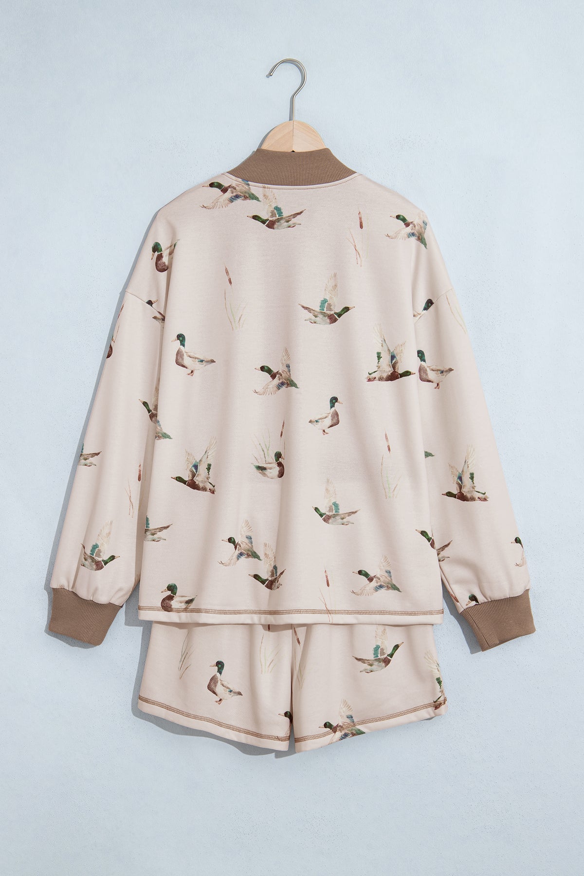 Mallard Quarter-Zip Pullover & Shorts Set