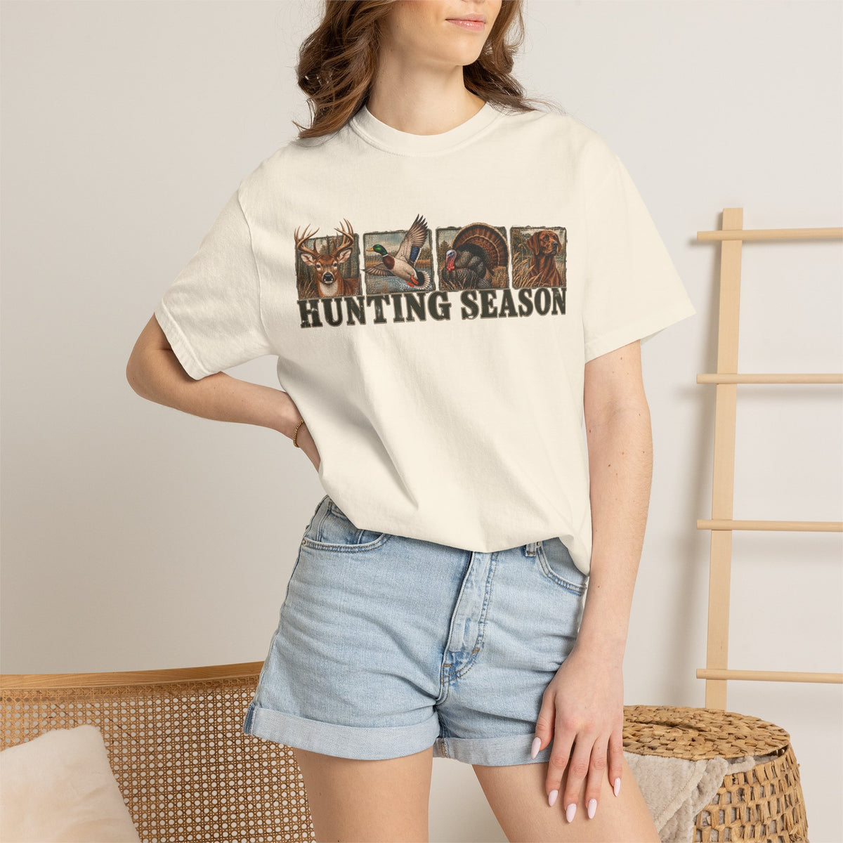 Vintage Hunting Season Outdoor Comfort Colors® Tee