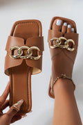 Chestnut Gold Accent Slides