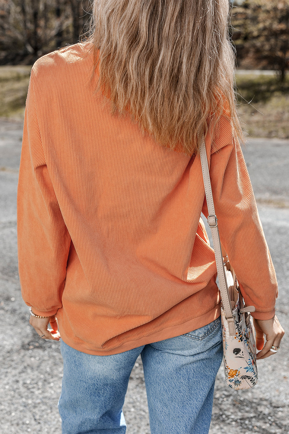 Whatever Spices Your Pumpkin Corded Sweatshirt