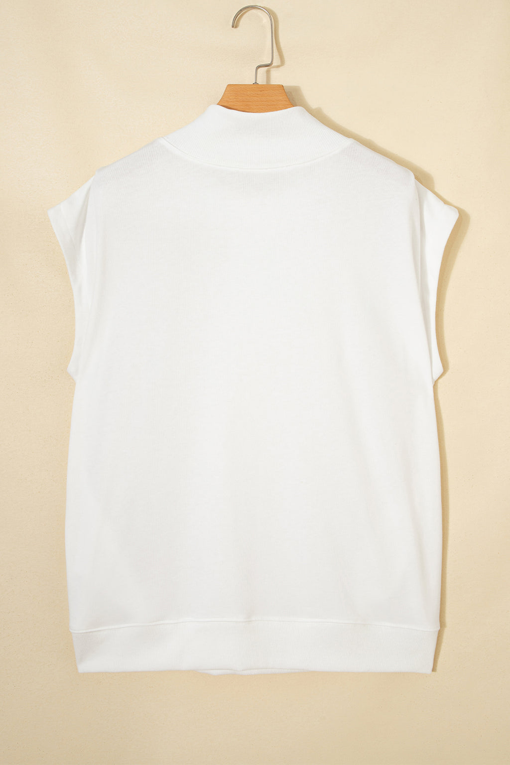Everyday High Neck Cap Sleeve Top