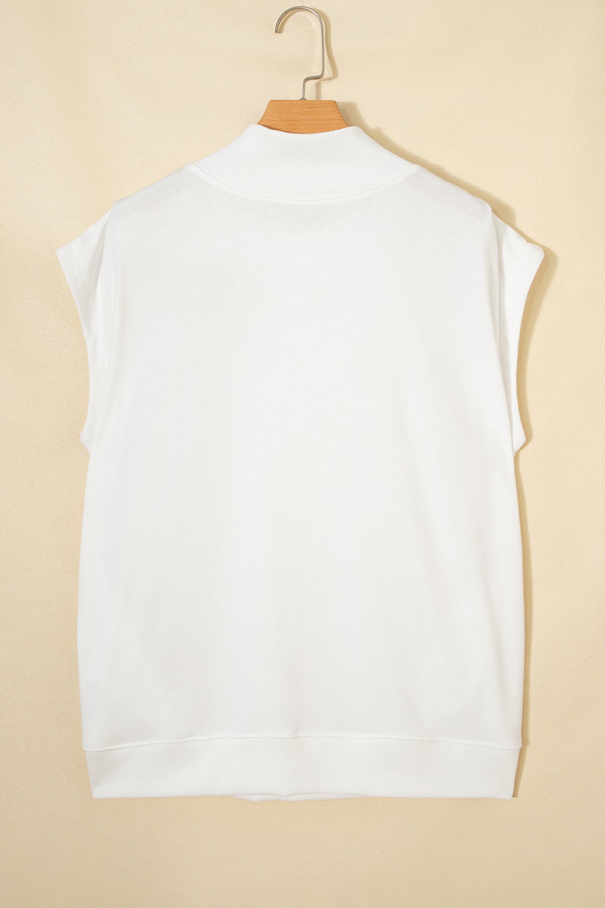 Everyday High Neck Cap Sleeve Top