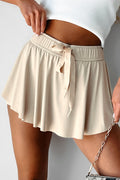 Everyday High-Waist Lined Skort