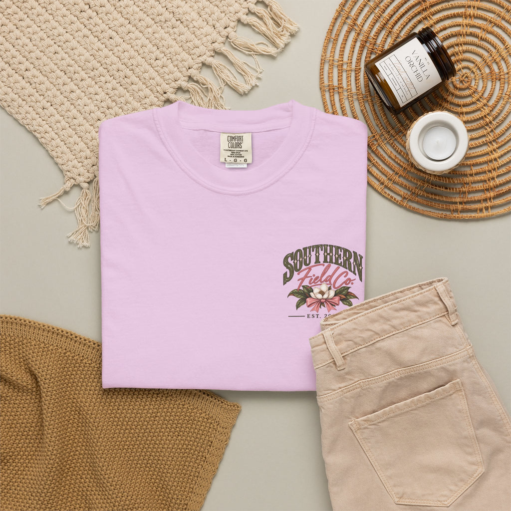 Southern Magnolia Bow Graphic Tee