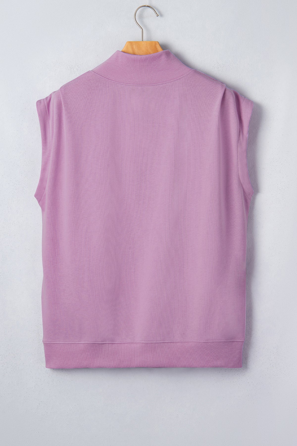 Everyday High Neck Cap Sleeve Top