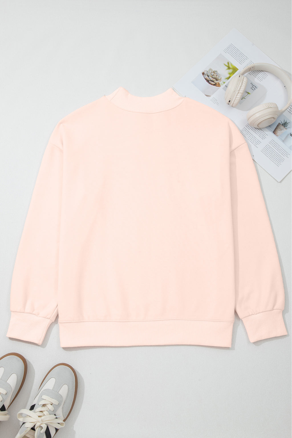 Patchwork Duck Bow Sweatshirt