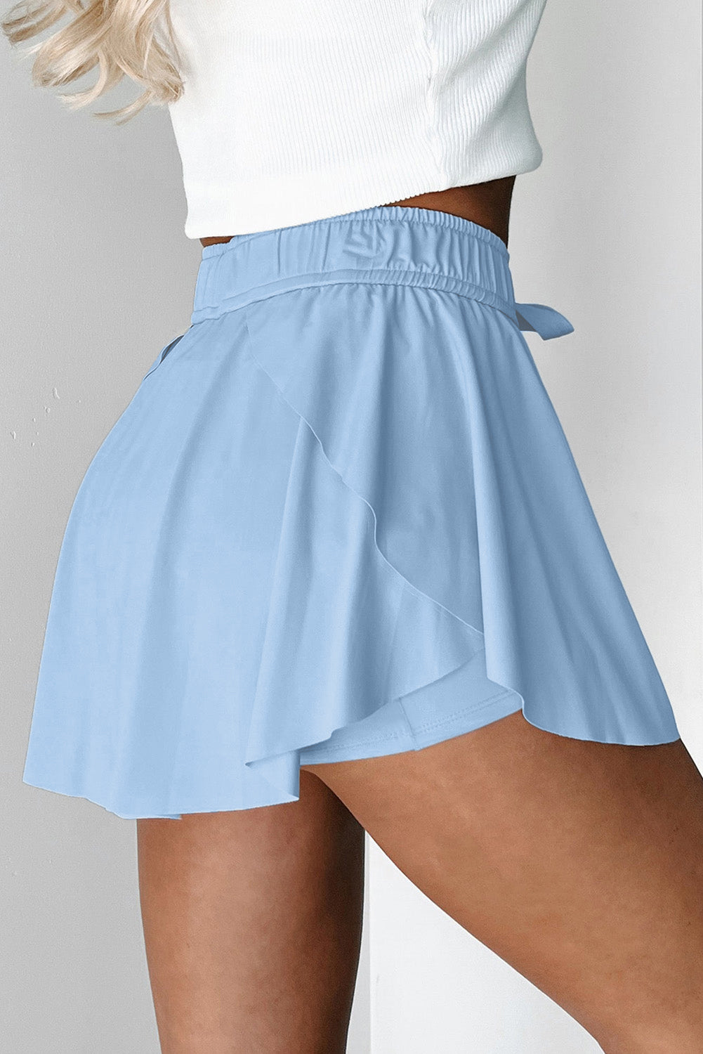 Everyday High-Waist Lined Skort