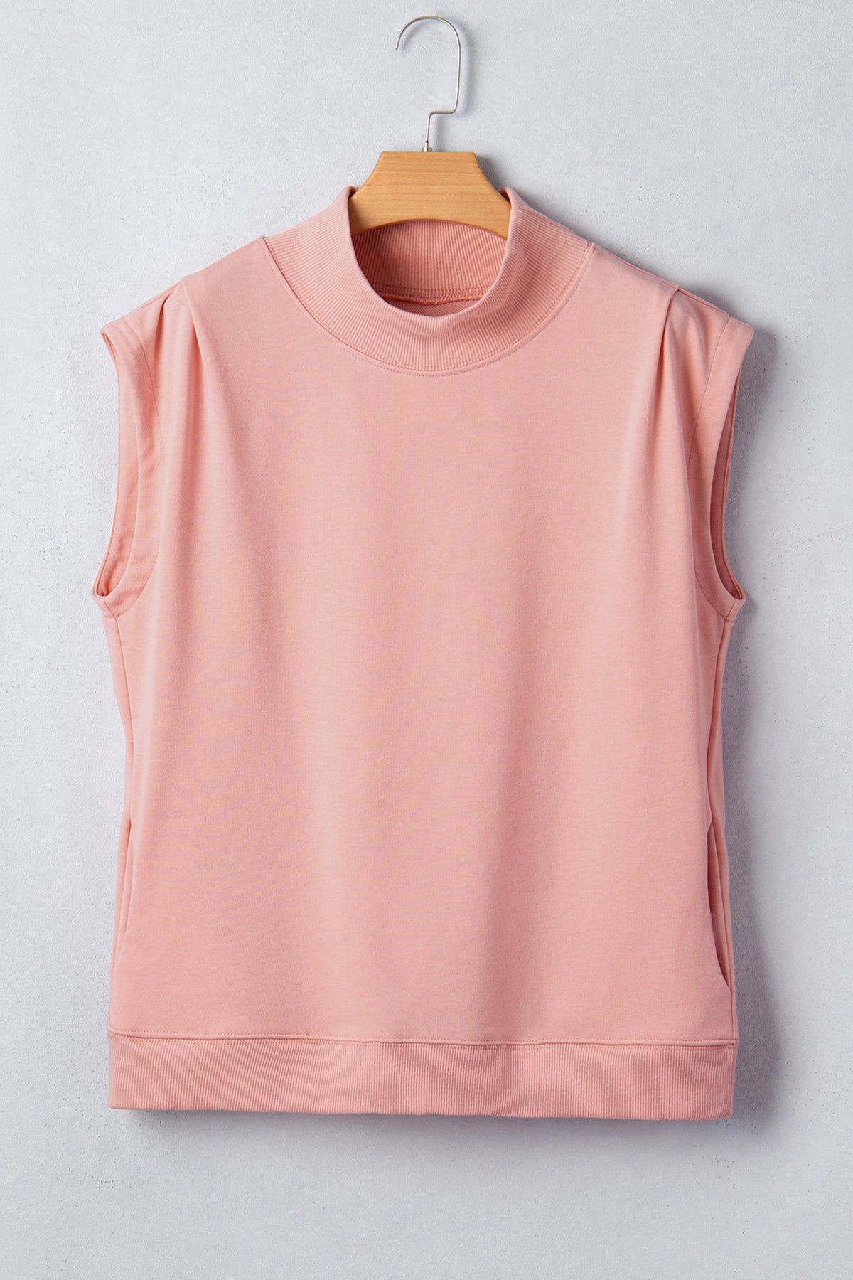 Everyday High Neck Cap Sleeve Top