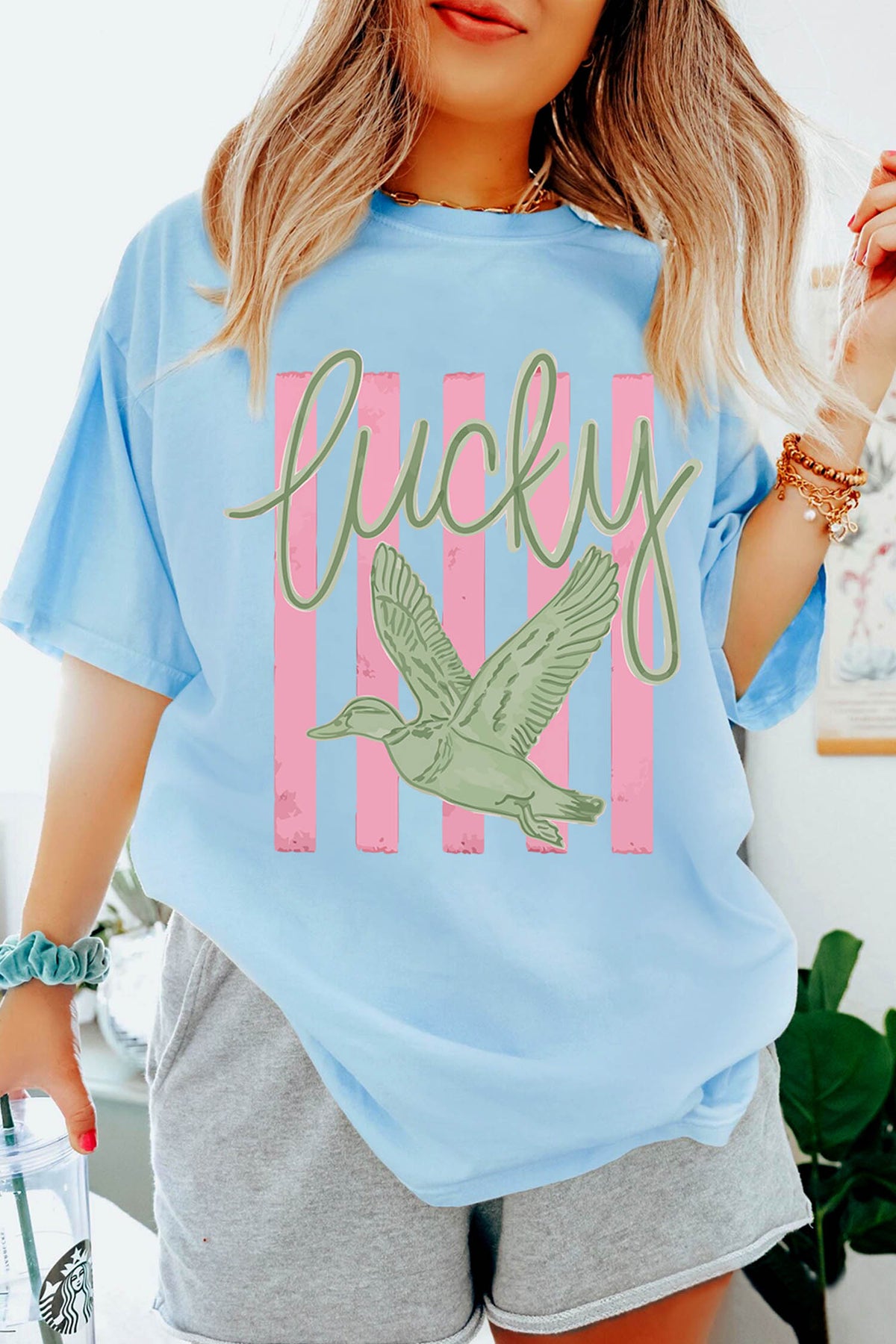 Lucky Duck Graphic Tee