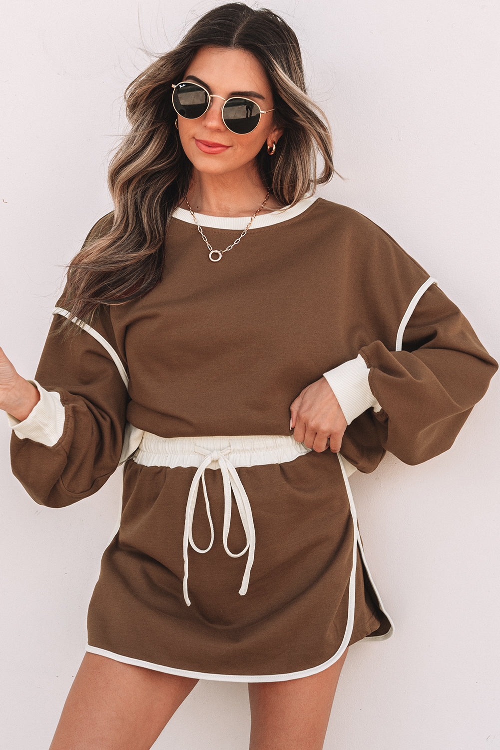 Evergreen Weekend Skort Set
