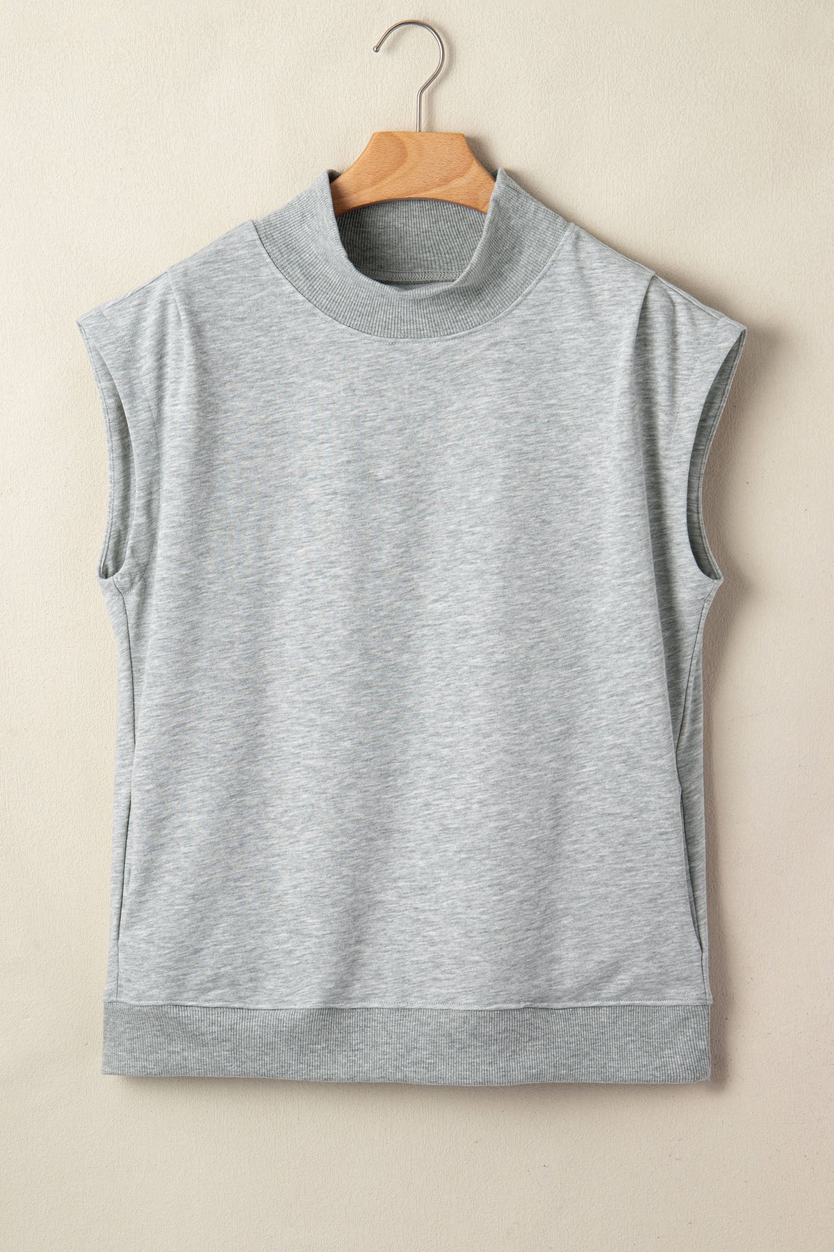 Everyday High Neck Cap Sleeve Top