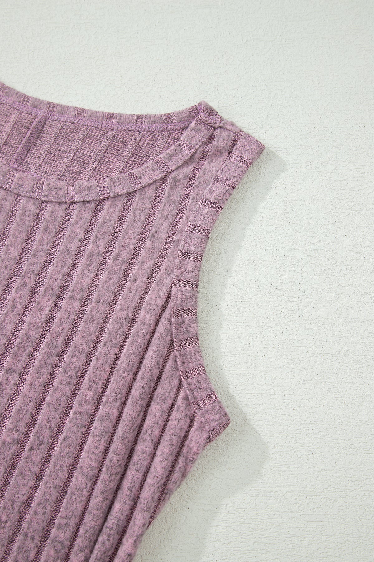 Camel Mineral Wash Ribbed Tank