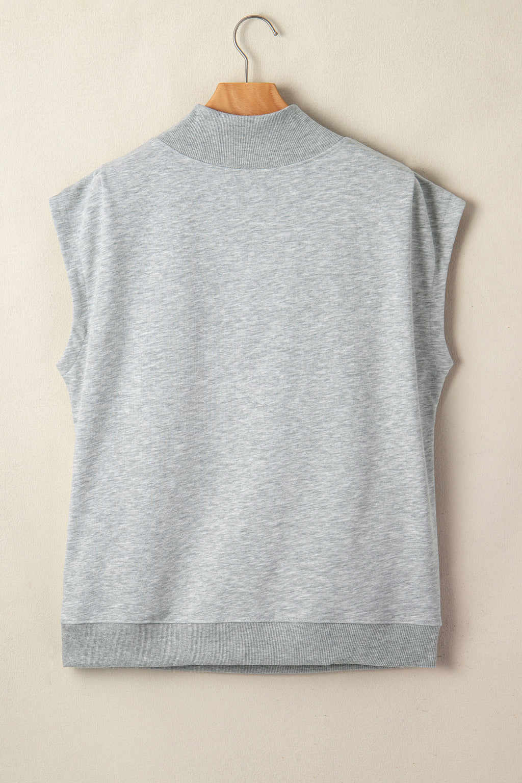 Everyday High Neck Cap Sleeve Top