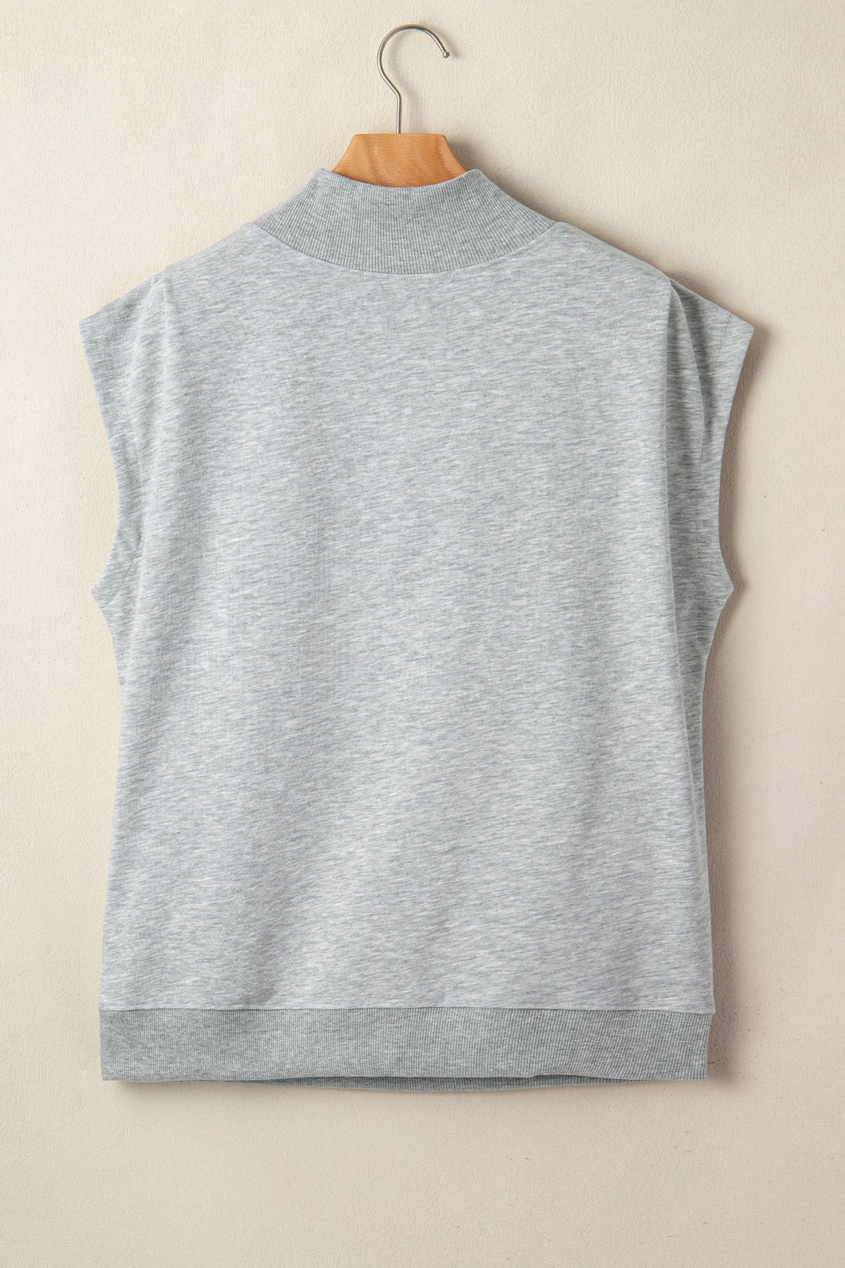 Everyday High Neck Cap Sleeve Top