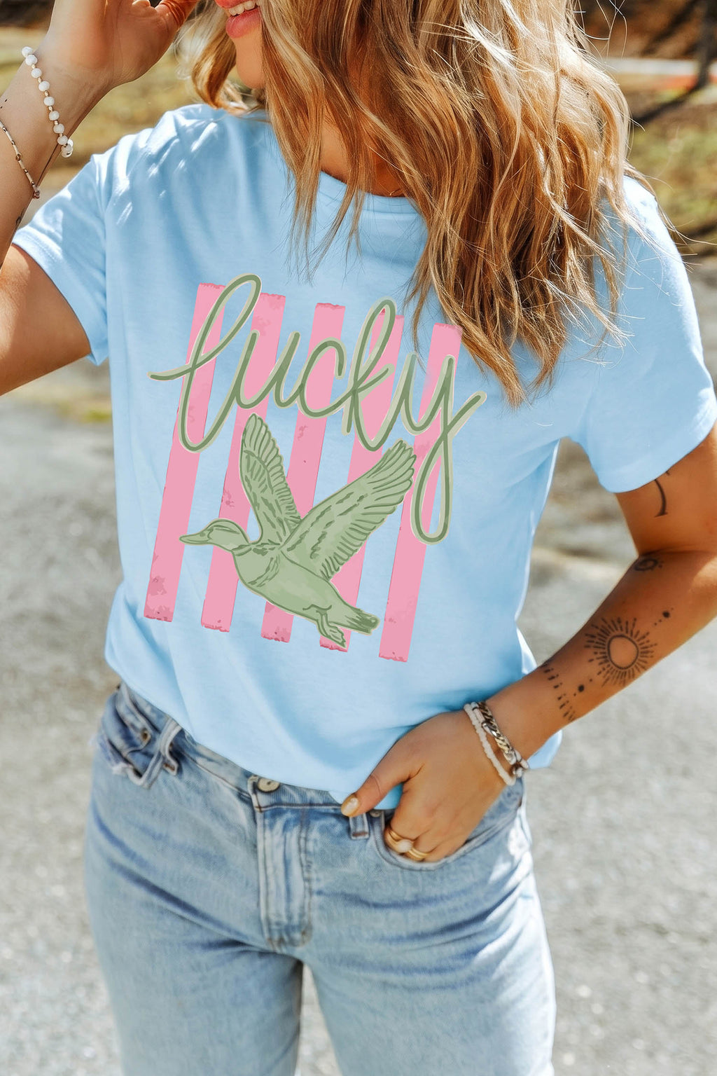 Lucky Duck Graphic Tee