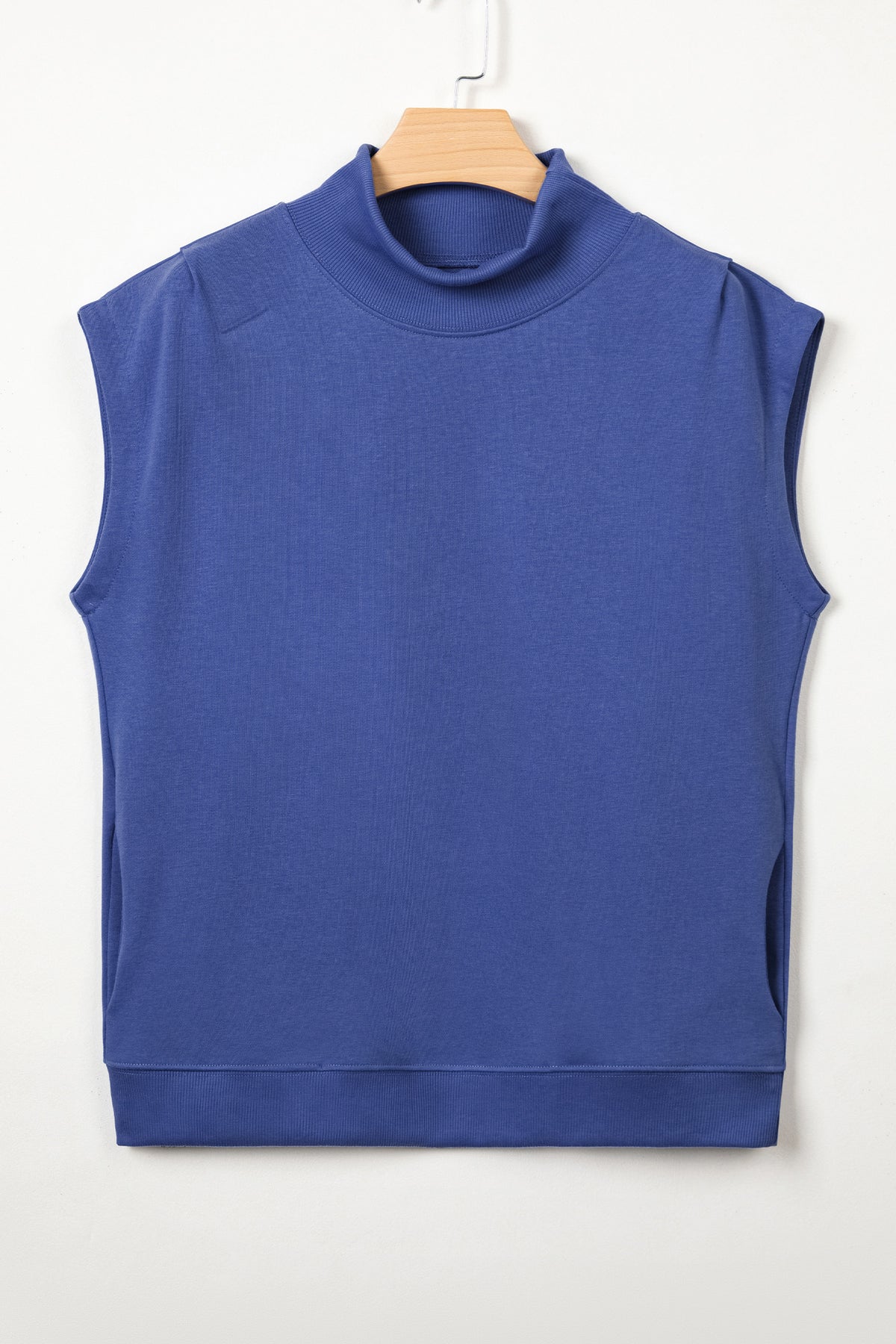 Everyday High Neck Cap Sleeve Top
