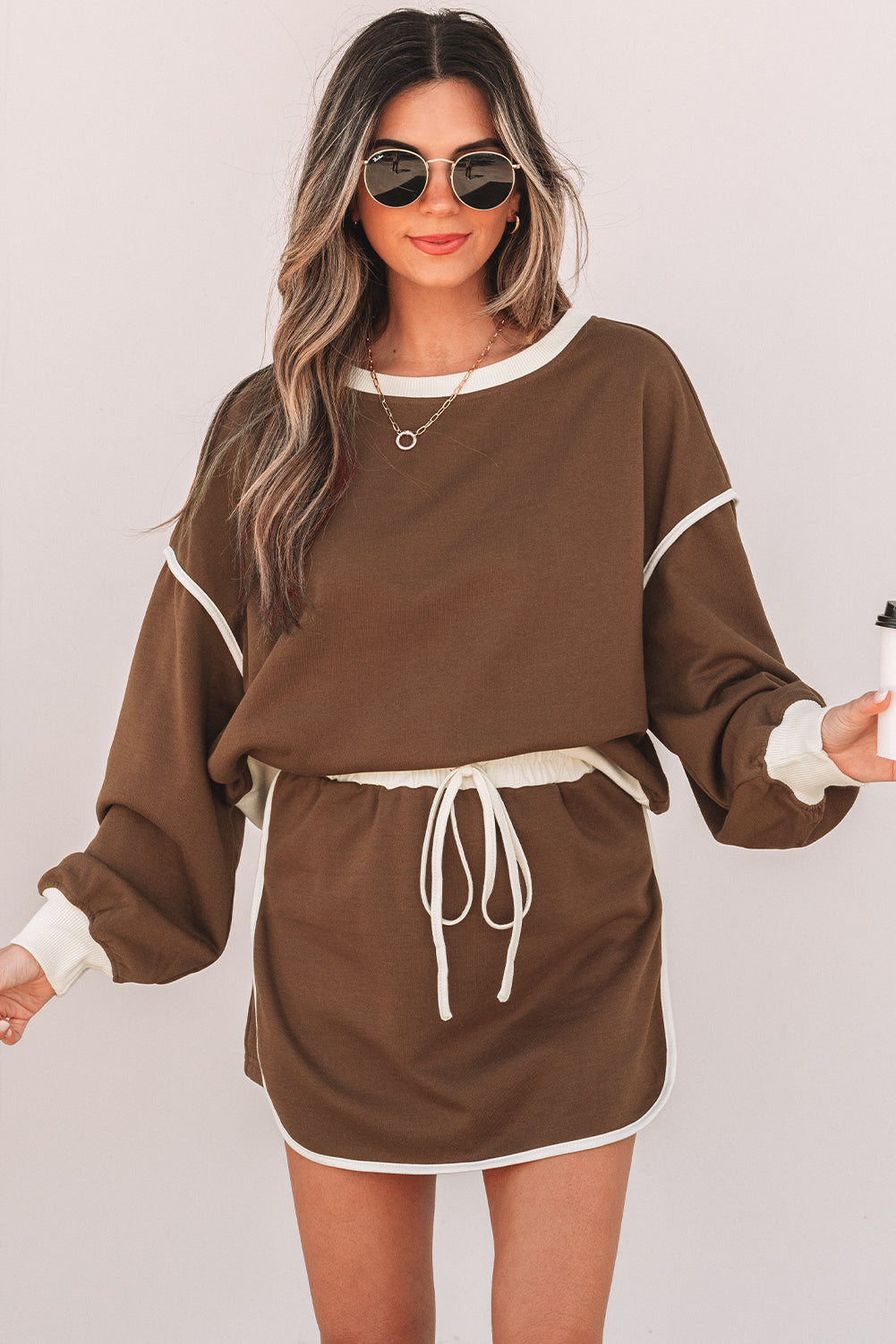Evergreen Weekend Skort Set