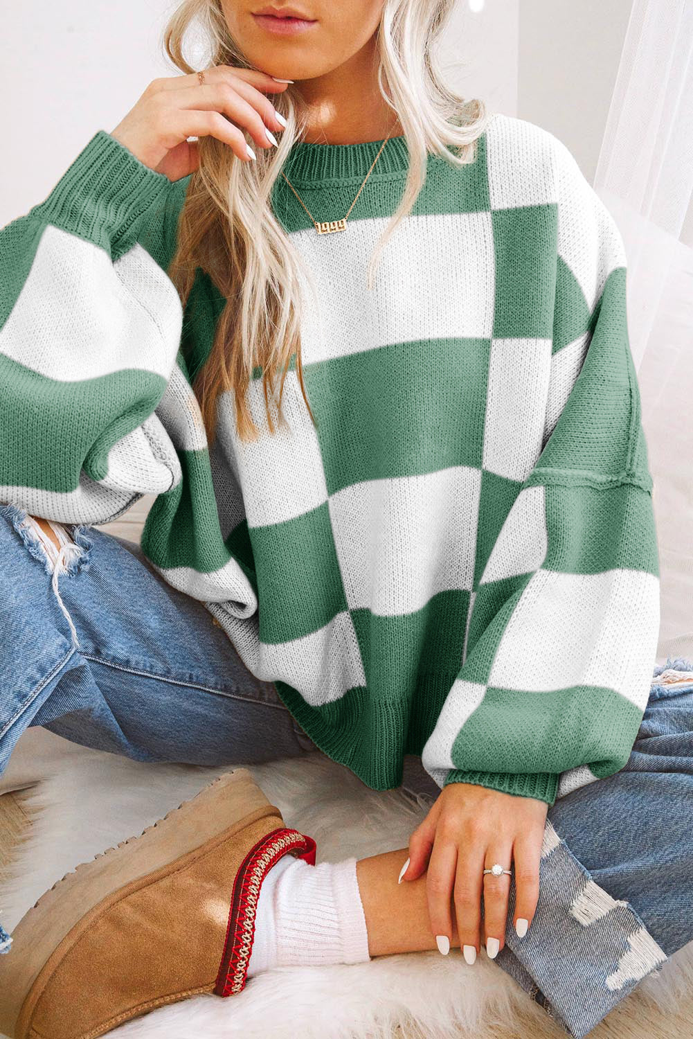 Women’s Heritage Checkered Sweater