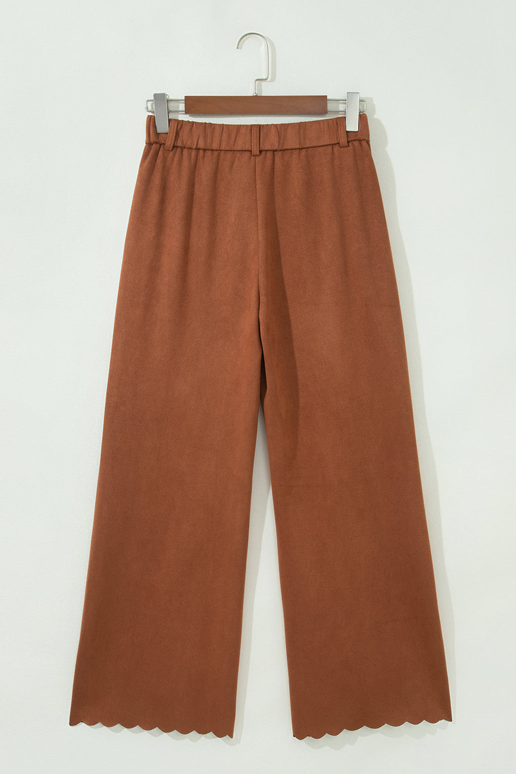 Thai Curry Scalloped Edge Pants