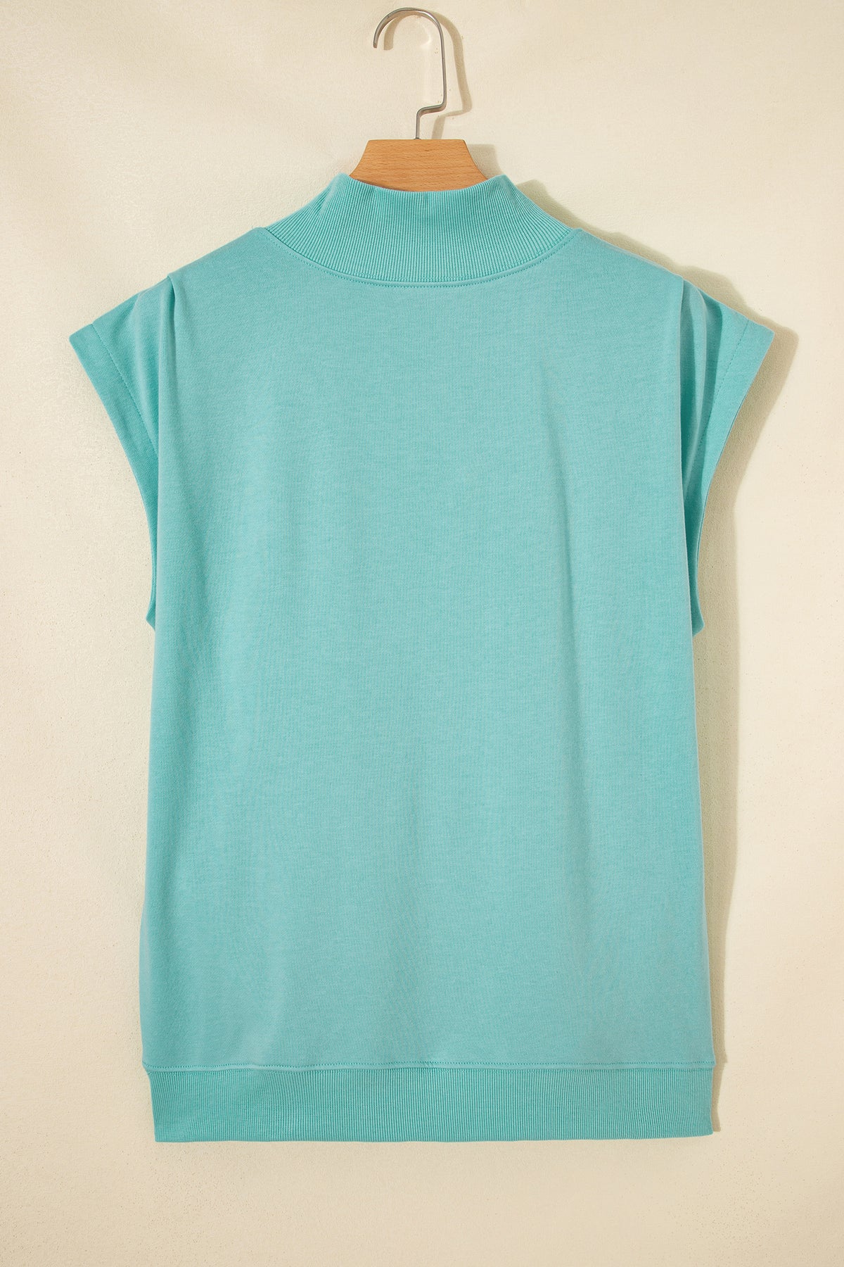 Everyday High Neck Cap Sleeve Top