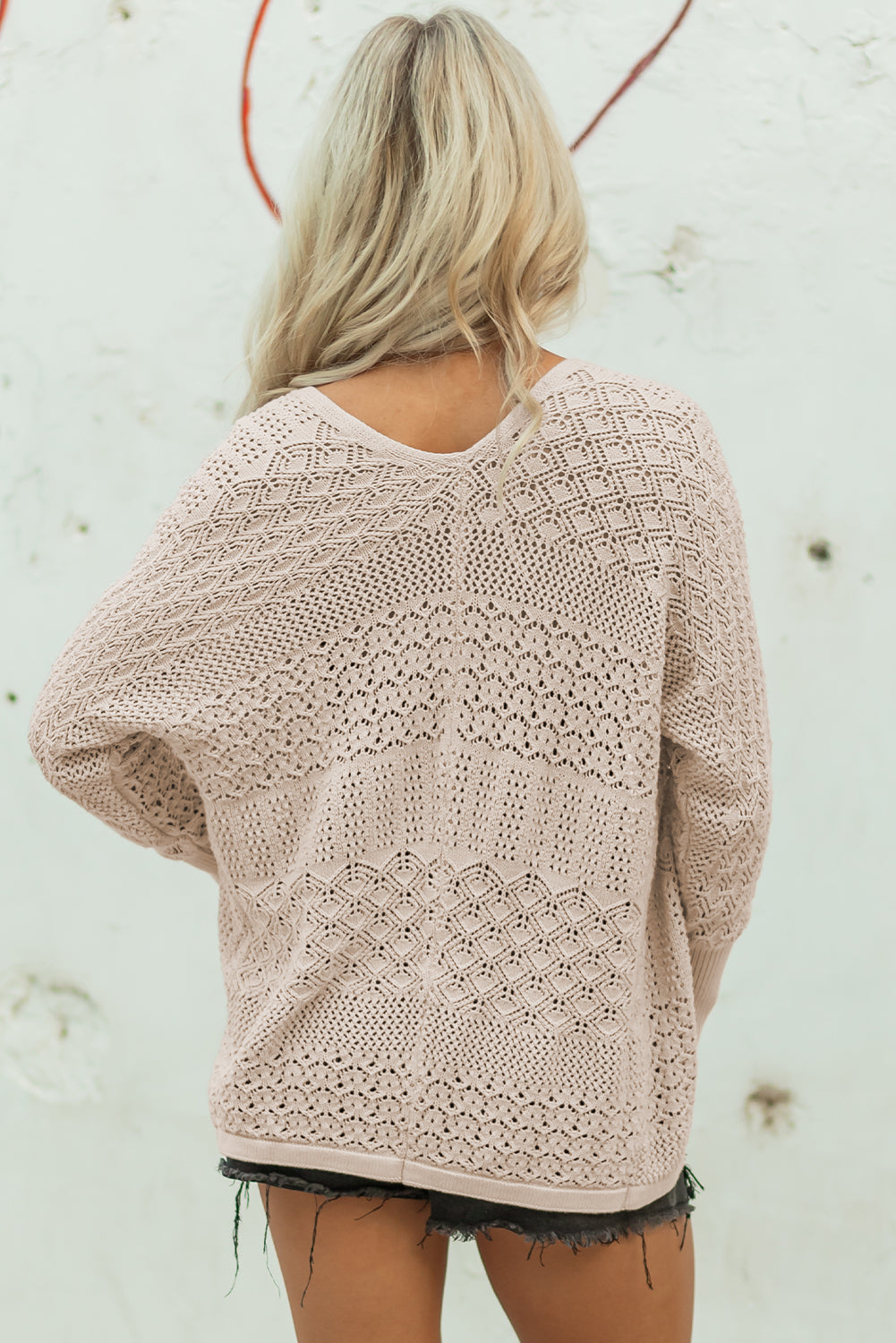 Redwood Open Knit Cardigan