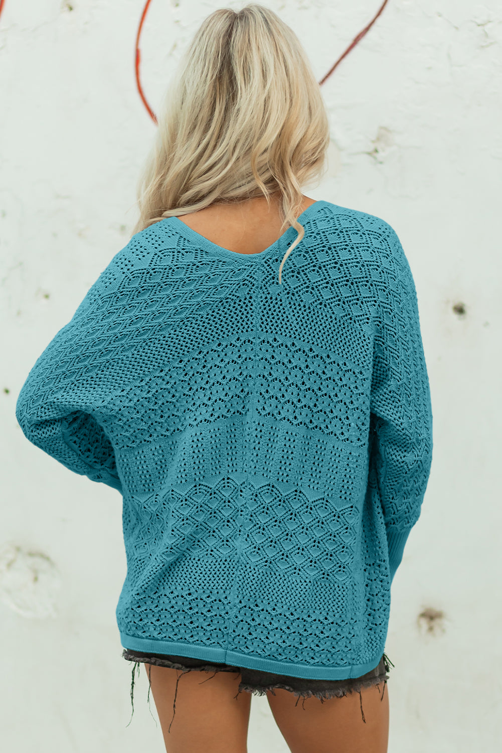 Redwood Open Knit Cardigan