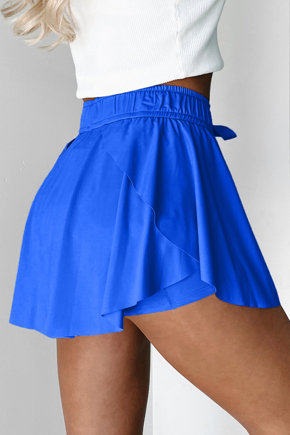 Everyday High-Waist Lined Skort