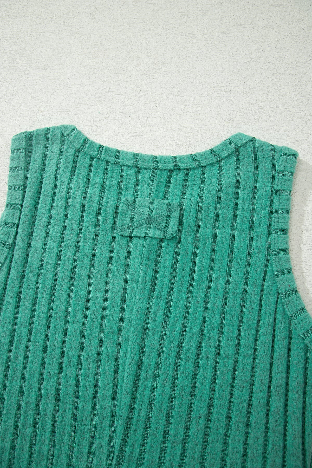 Camel Mineral Wash Ribbed Tank