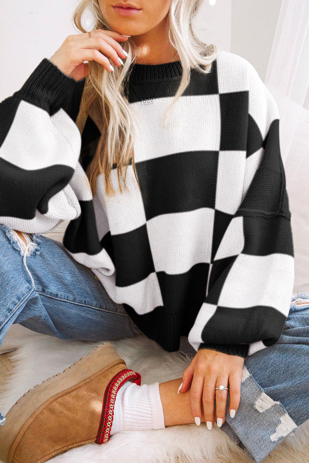 Women’s Heritage Checkered Sweater